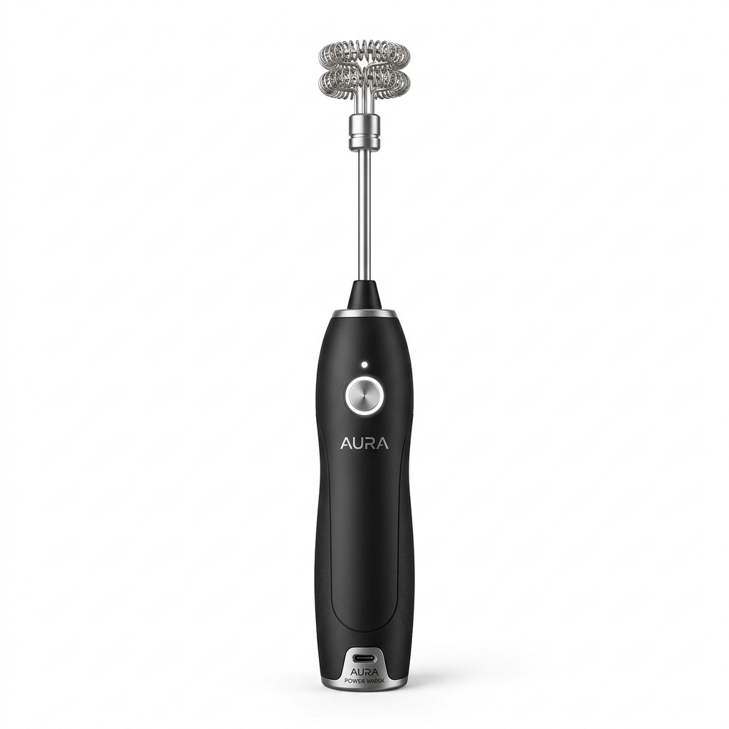 Pro-Blend Portable Rechargeable Electric Milk Frother & Mixer